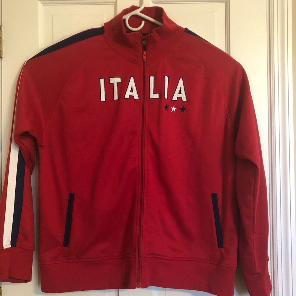 Urban Pipeline 2XL Red Italia Soccer Jacket EUC